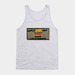 Lions of Mesopotamia Patch Tank Top